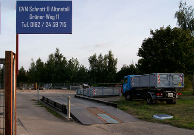 GVM Schrott- & Altmetall - Schrottplatz